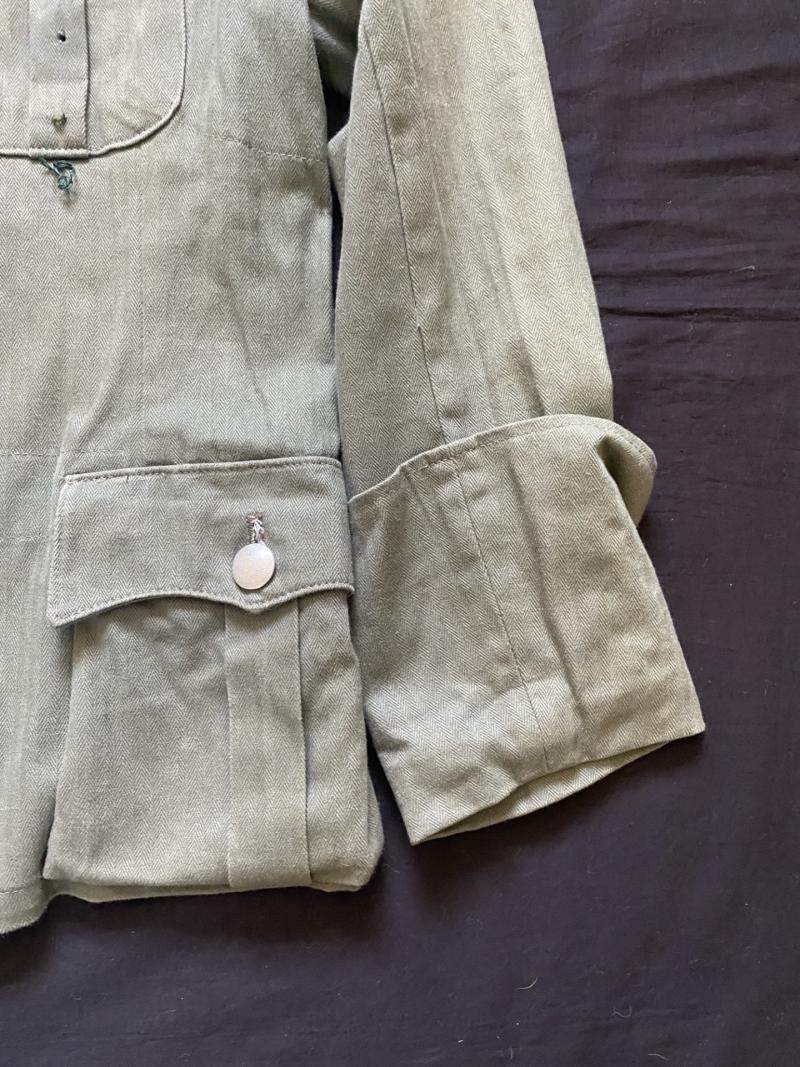 REPRODUCTION WW2 GERMAN GEBIRGSJAGER HBT TUNIC — image 4