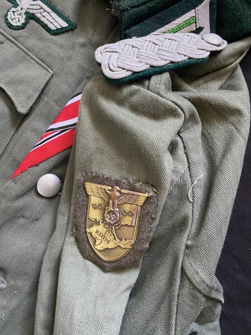 REPRODUCTION WW2 GERMAN GEBIRGSJAGER HBT TUNIC — image 6