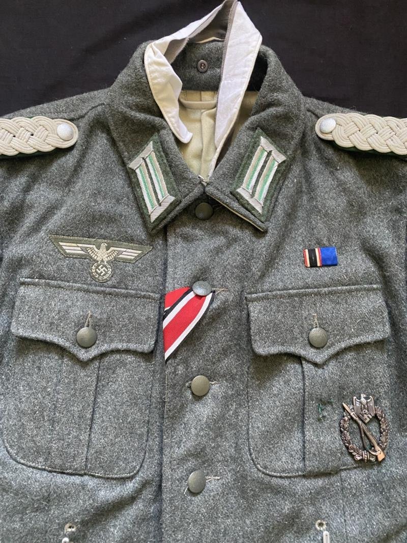 (Was £125) REPRODUCTION WW2 GERMAN GEBIRGSJAGER TUNIC — image 2