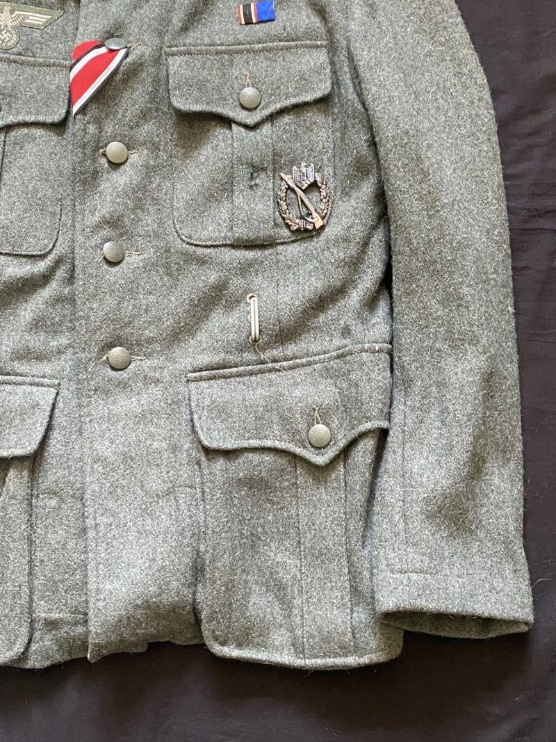 (Was £125) REPRODUCTION WW2 GERMAN GEBIRGSJAGER TUNIC — image 3
