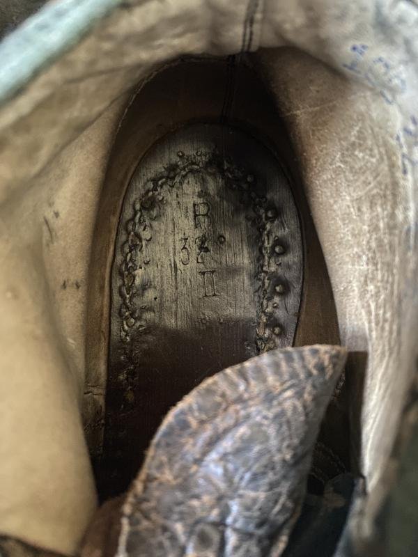 (Was £595) WW2 GERMAN GEBIRGSJAGER BOOTS ( MOUNTAIN TROOP) — image 6