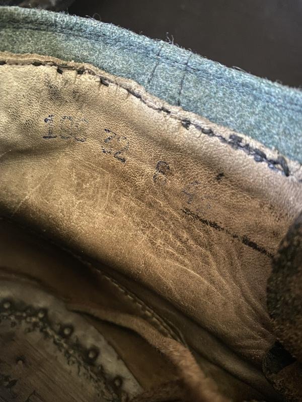 (Was £595) WW2 GERMAN GEBIRGSJAGER BOOTS ( MOUNTAIN TROOP) — image 7