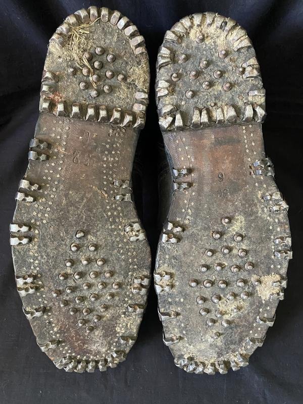 (Was £595) WW2 GERMAN GEBIRGSJAGER BOOTS ( MOUNTAIN TROOP) — image 8