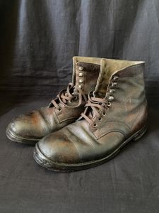 (Was £350) WW2 GERMAN M43 LOW BOOTS