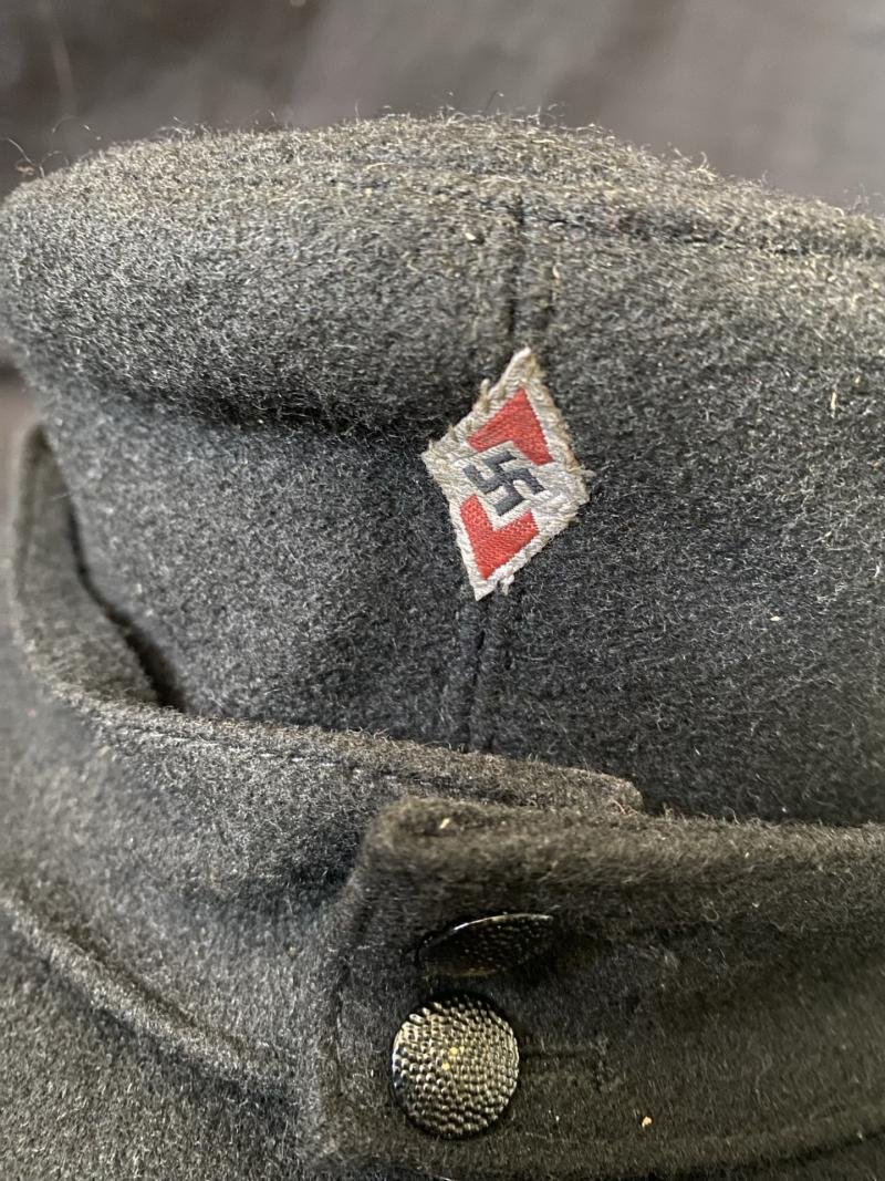 WW2 GERMAN HITLER YOUTH SKI CAP — image 2