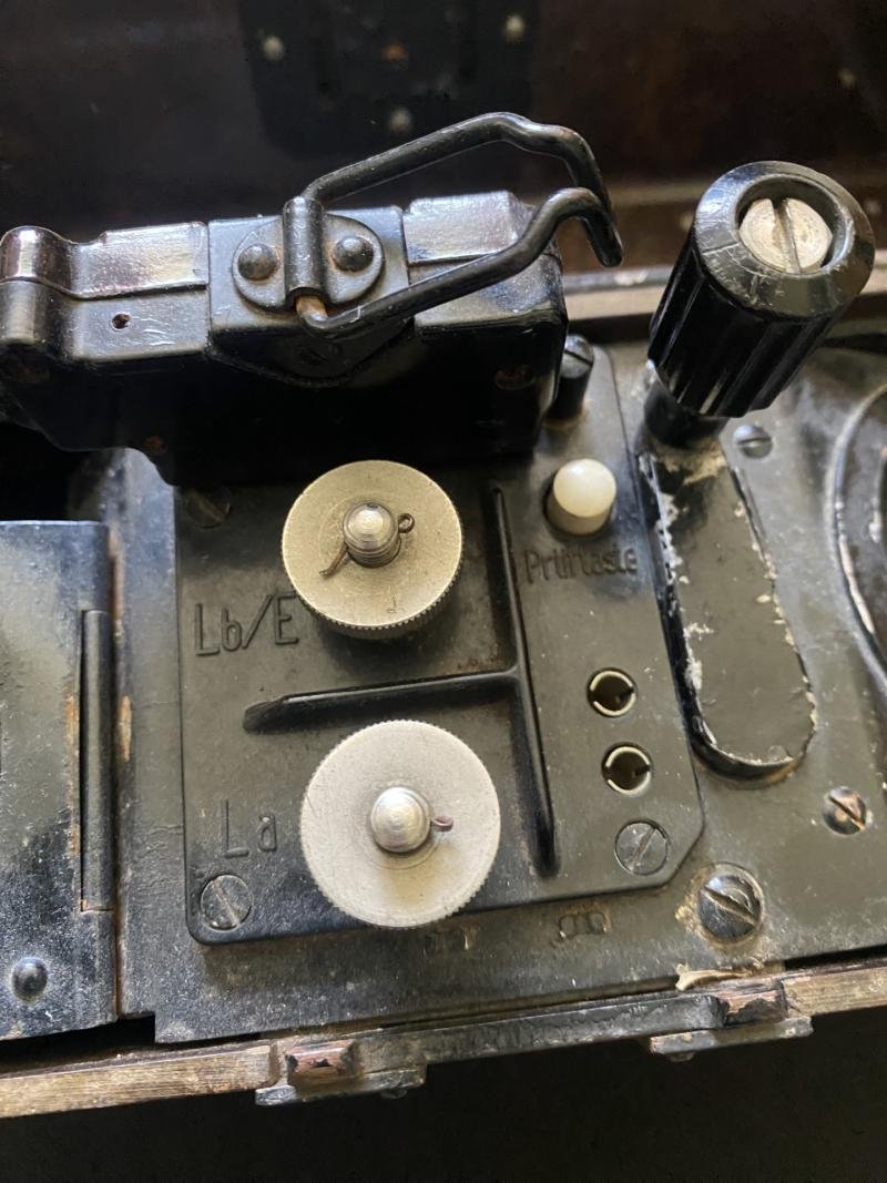 WW2 GERMAN FF33 FIELD TELEPHONE — image 5