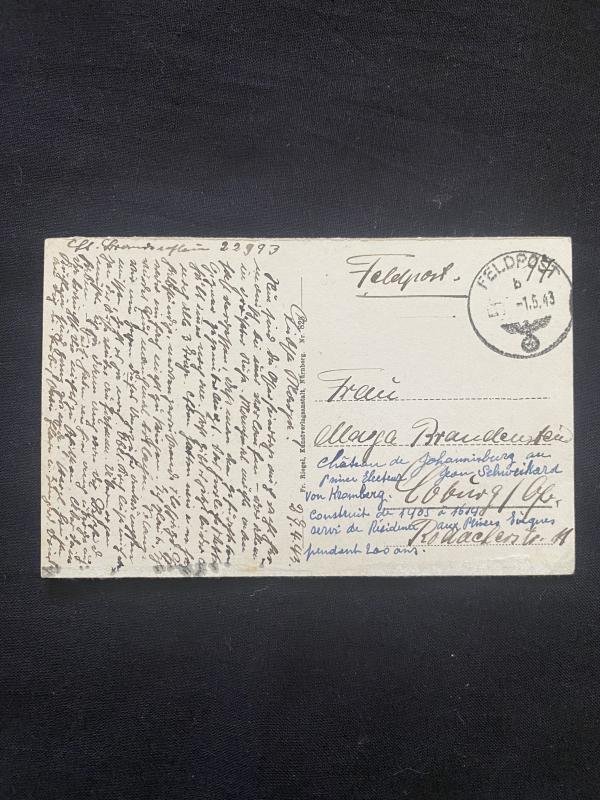 (Was £10) WW2 GERMAN POSTCARD — image 3