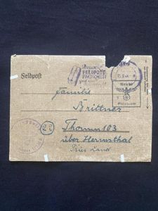 WW2 GERMAN FELDPOST ENVELOPE