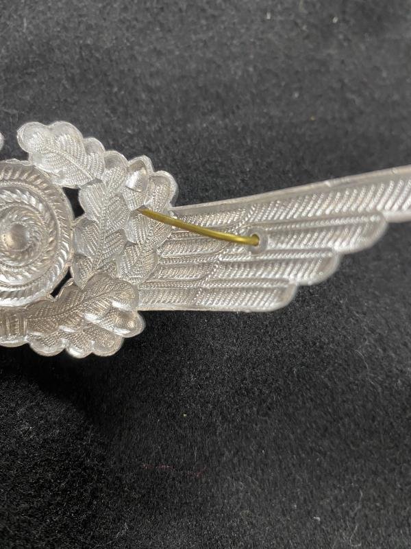 (Was £25) WW2 GERMAN LUFTWAFFE ALUMINIUM WREATH AND COCKADE — image 5
