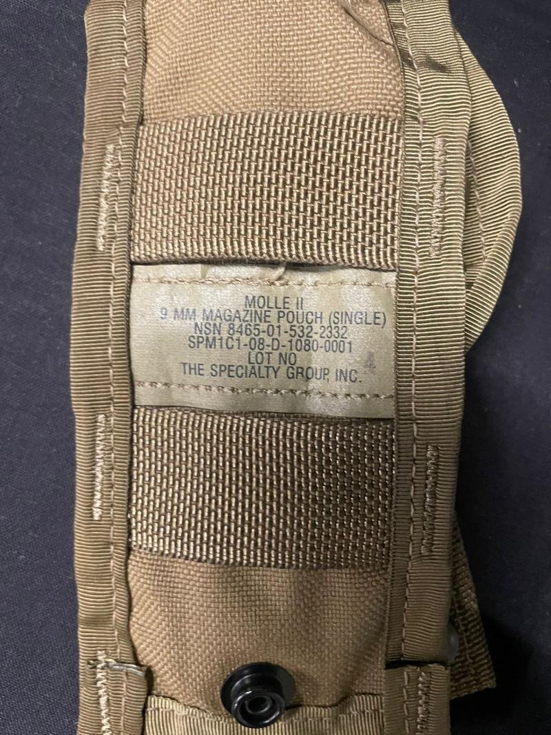 U.S MILITARY MOLLE II 9MM MAGAZINE POUCH — image 4