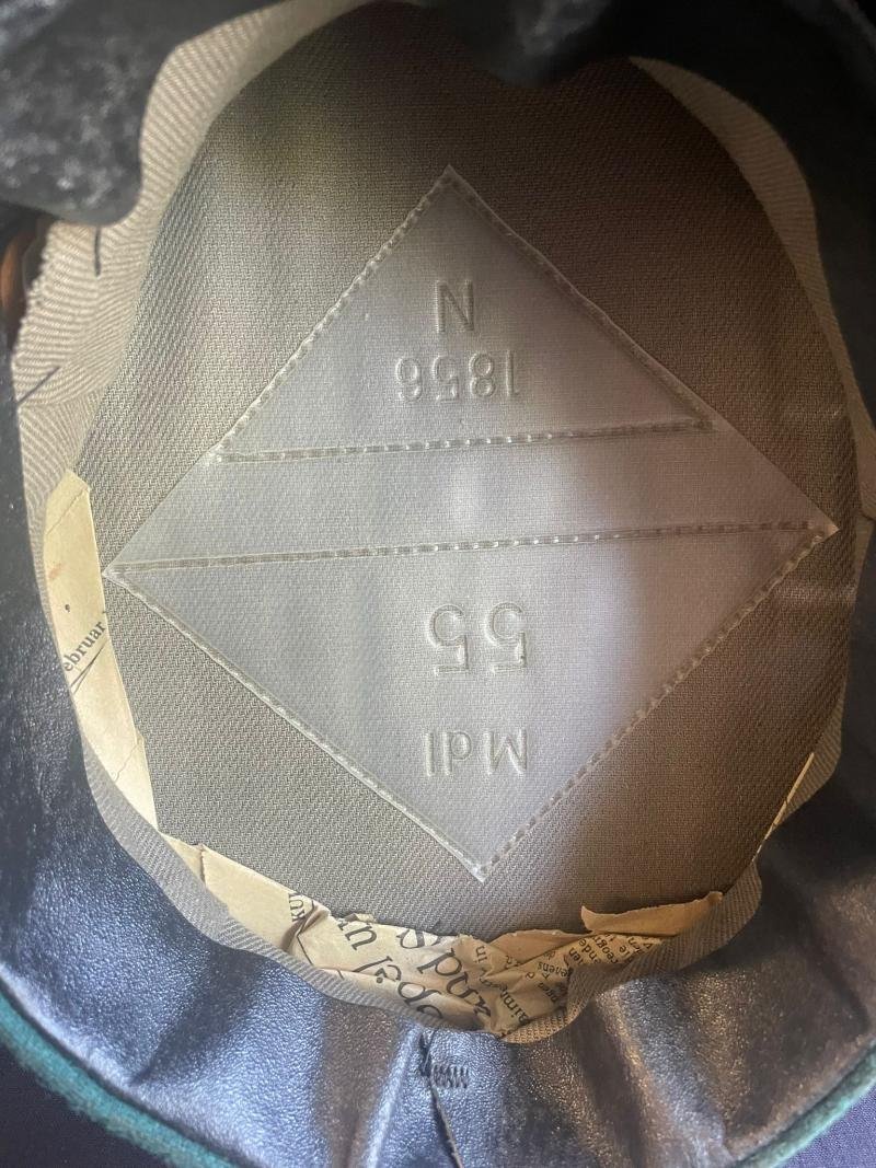 POST WAR GERMAN VISOR CAP TURNED INTO WW2 GERMAN VISOR CAP — image 6