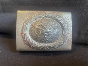 (Was £20) REPRODUCTION WW2 GERMAN LUFTWAFFE BELT BUCKLE