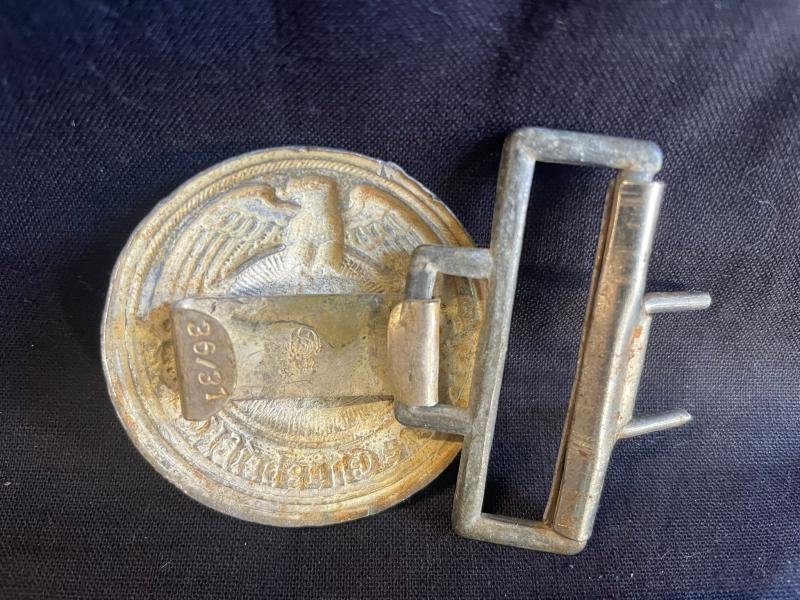 (Was £30) REPRODUCTION WW2 GERMAN WAFFEN-SS OFFICER'S BELT BUCKLE — image 3