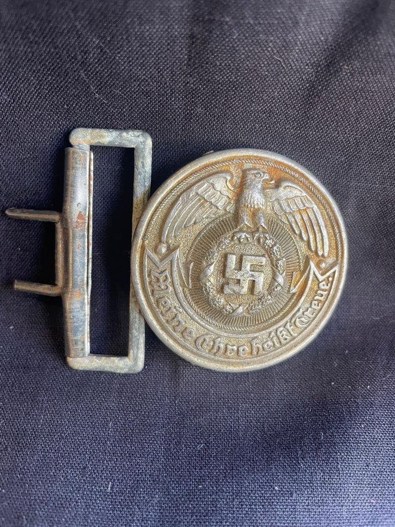 (Was £30) REPRODUCTION WW2 GERMAN WAFFEN-SS OFFICER'S BELT BUCKLE — image 4