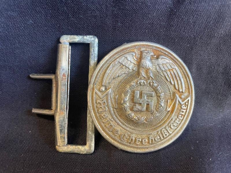 (Was £30) REPRODUCTION WW2 GERMAN WAFFEN-SS OFFICER'S BELT BUCKLE — image 5