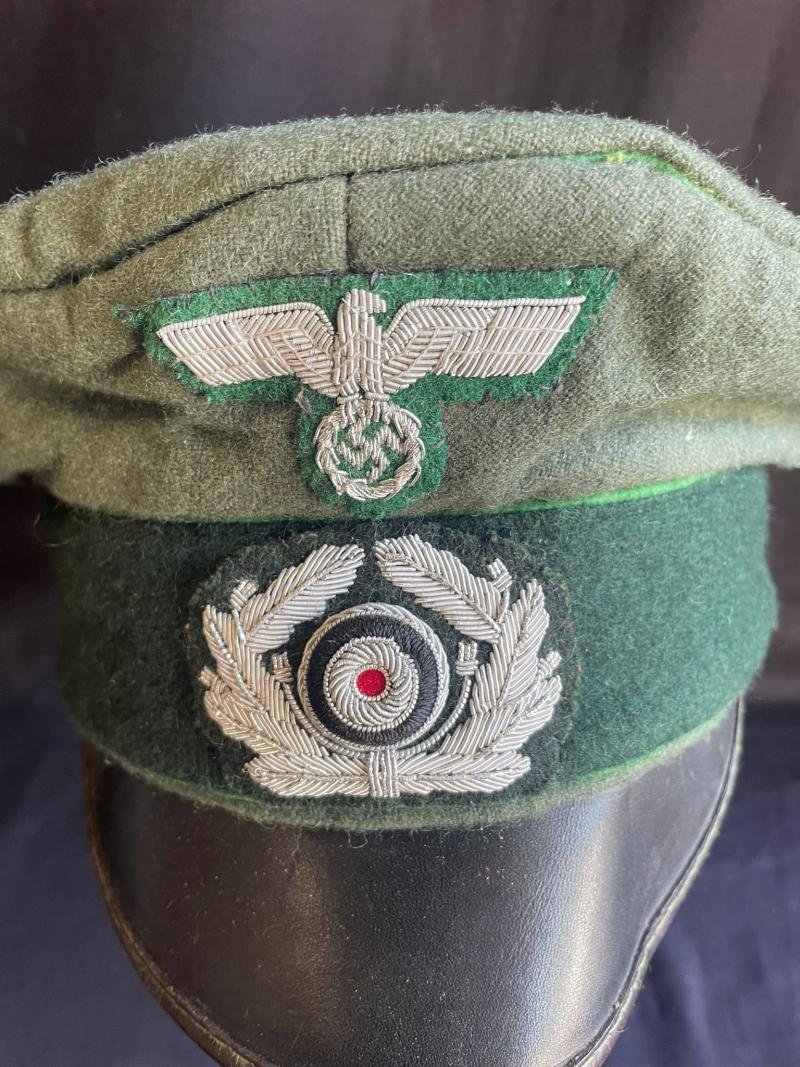 REPRODUCTION WW2 GERMAN CRUSHER CAP — image 5