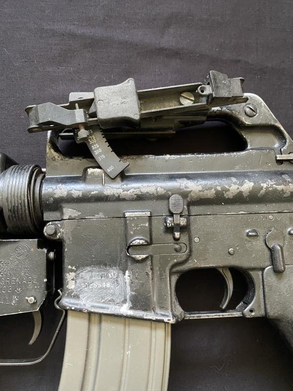 (Was £2150) DEACTIVATED MOVING BOLT M16A1/ M203 LAUNCHER (UK/ NEW EU DEACTIVATION) — image 6