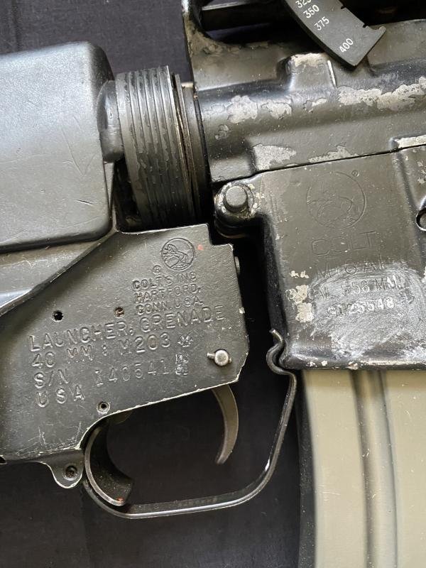 (Was £2150) DEACTIVATED MOVING BOLT M16A1/ M203 LAUNCHER (UK/ NEW EU DEACTIVATION) — image 7