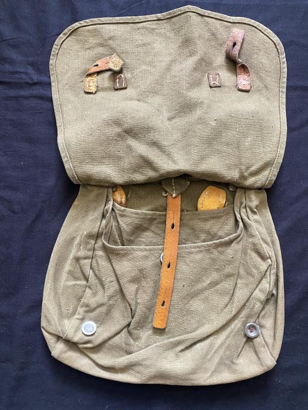 WW2 GERMAN MILITARY MID WAR BREAD BAG — image 3