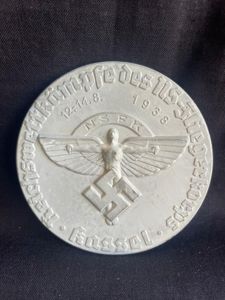 (Was £25) REPRODUCTION WW2 GERMAN 1938 NSFK REICHSWETTKAMPFE DES NS-FLIEGERKORPS …