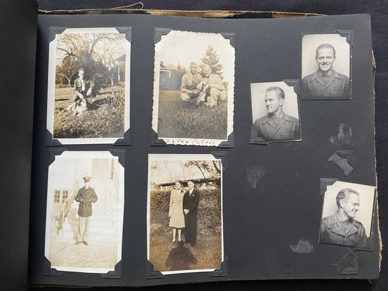 WW2 U.S. SNAPS AND SCRAPS ALBUM — image 4