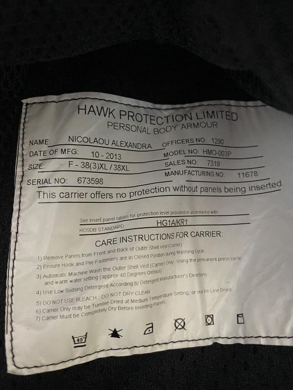 HAWK TACTICAL VEST ARMOUR — image 6