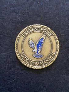 (Was £10) NATIONAL AIRBORNE OPERATION CENTRE CHALLENGE COIN