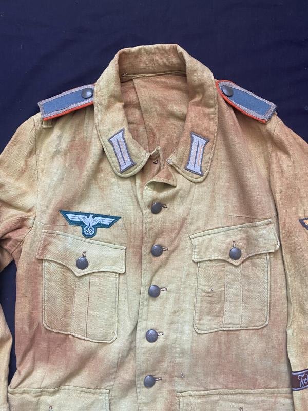 REPRODUCTION WW2 GERMAN FELDGENDARMERIE TUNIC — image 2