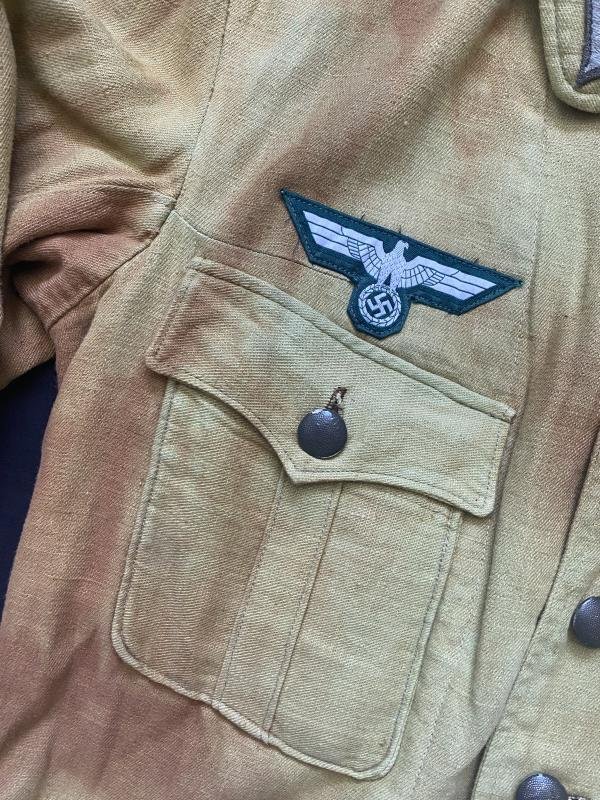 REPRODUCTION WW2 GERMAN FELDGENDARMERIE TUNIC — image 4