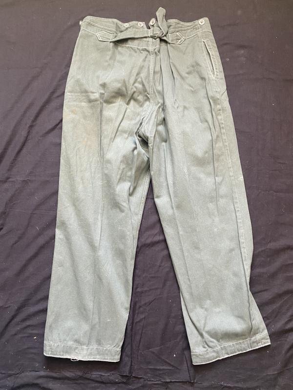 (Was £35) REPRODUCTION WW2 GERMAN HBT COMBAT TROUSERS — image 4