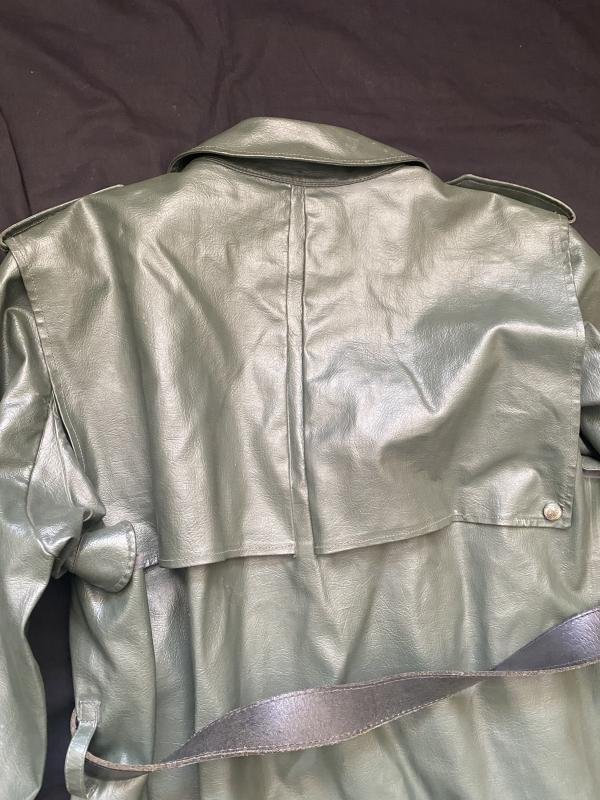 (Was £75) REPRODUCTION WW2 GERMAN DRK RUBBER COAT AND BELT — image 7
