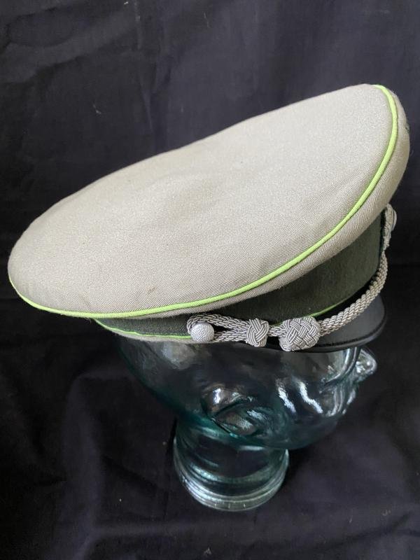 REPRODUCTION WW2 GERMAN PANZER GRENADIER VISOR CAP — image 2