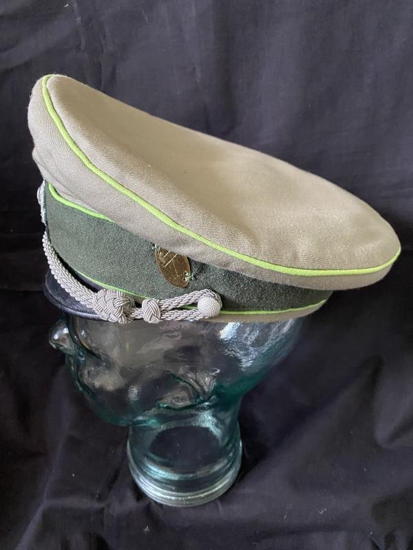 REPRODUCTION WW2 GERMAN PANZER GRENADIER VISOR CAP — image 3