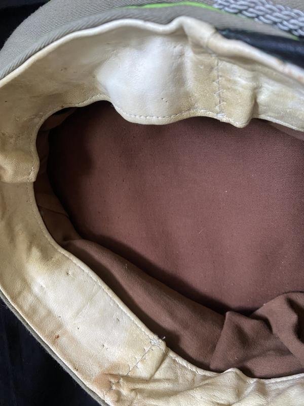 REPRODUCTION WW2 GERMAN PANZER GRENADIER VISOR CAP — image 6