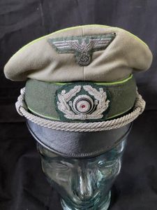 REPRODUCTION WW2 GERMAN PANZER GRENADIER VISOR CAP