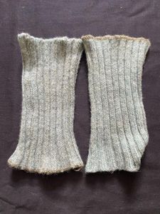 WW2 GERMAN GEBIRGSJAGER WRIST WARMERS