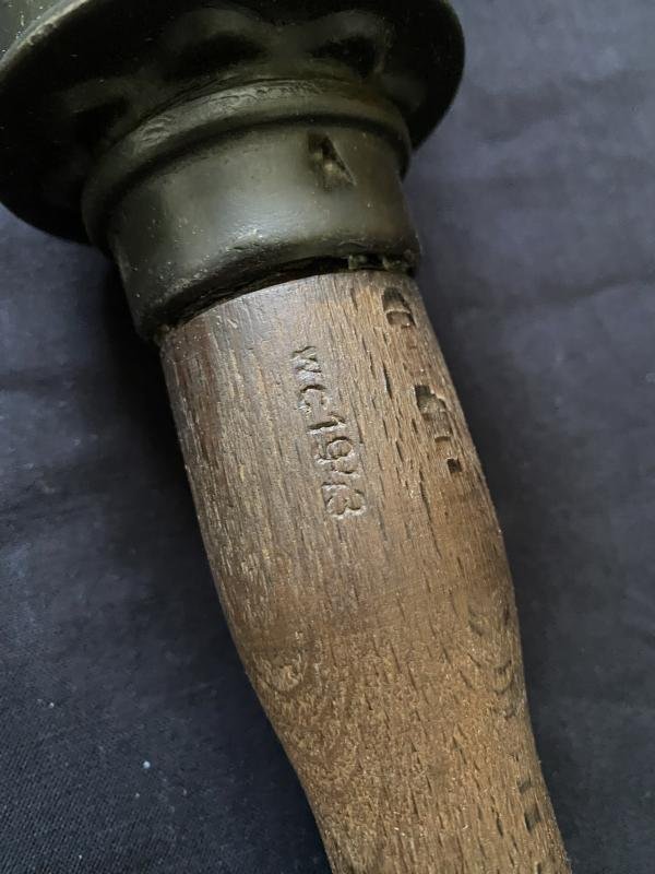 WW2 GERMAN M24 STICK GRENADE (INERT) — image 2