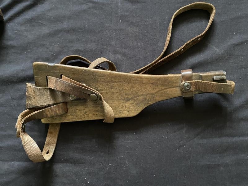 WW1 GERMAN ARTILLERY LUGER HOLSTER AND STOCK — image 8