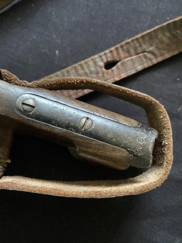 WW1 GERMAN ARTILLERY LUGER HOLSTER AND STOCK — image 9