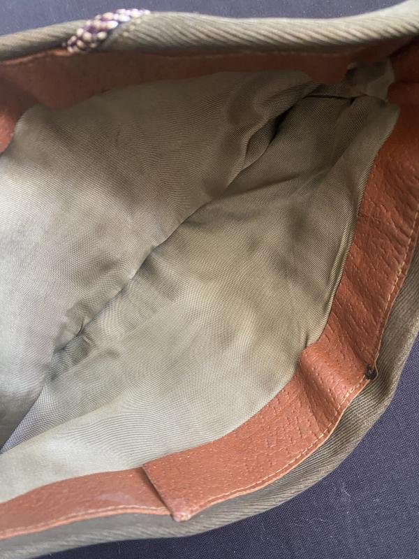 (Was £35) WW2 U.S. MEDICAL CORPS OVERSEAS GARRISON CAP — image 4