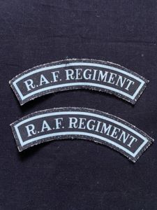 RAF REGIMENT SHOULDER PATCHES