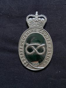 STAFFORDSHIRE COUNTY POLICE BADGE