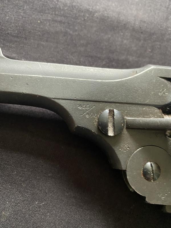 DEACTIVATED WEBLEY MK.II .455/.476 REVOLVER (MATCHING) (UK DEACTIVATION) — image 4