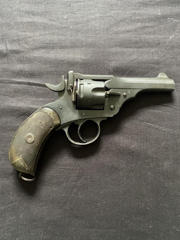 DEACTIVATED WEBLEY MK.II .455/.476 REVOLVER (MATCHING) (UK DEACTIVATION) — image 5