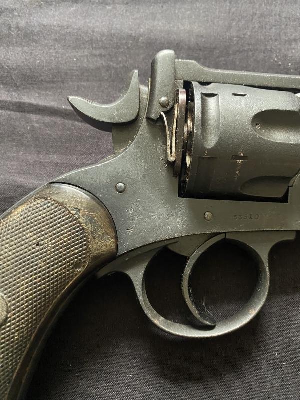 DEACTIVATED WEBLEY MK.II .455/.476 REVOLVER (MATCHING) (UK DEACTIVATION) — image 6