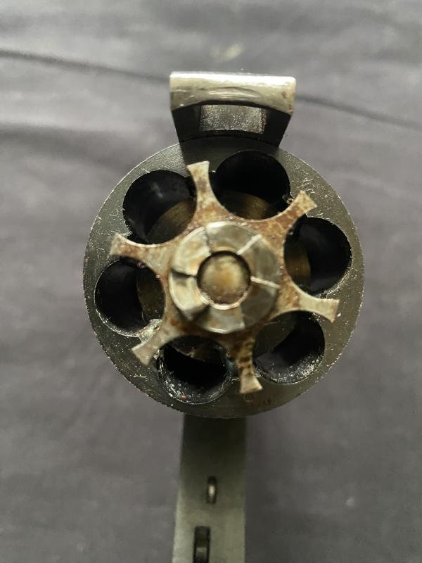 DEACTIVATED WEBLEY MK.II .455/.476 REVOLVER (MATCHING) (UK DEACTIVATION) — image 8