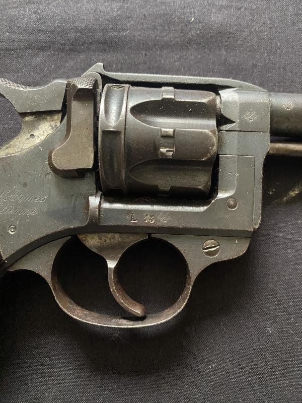(Was £950) DEACTIVATED FRENCH LEBEL M1892 8MM REVOLVER (PRE EU/UK DEACTIVATION) — image 3