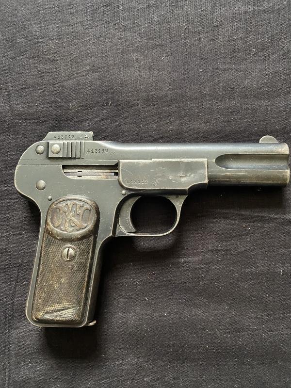 DEACTIVATED FN 1900 7.65 PISTOL (MATCHING) (UK DEACTIVATION) — image 4