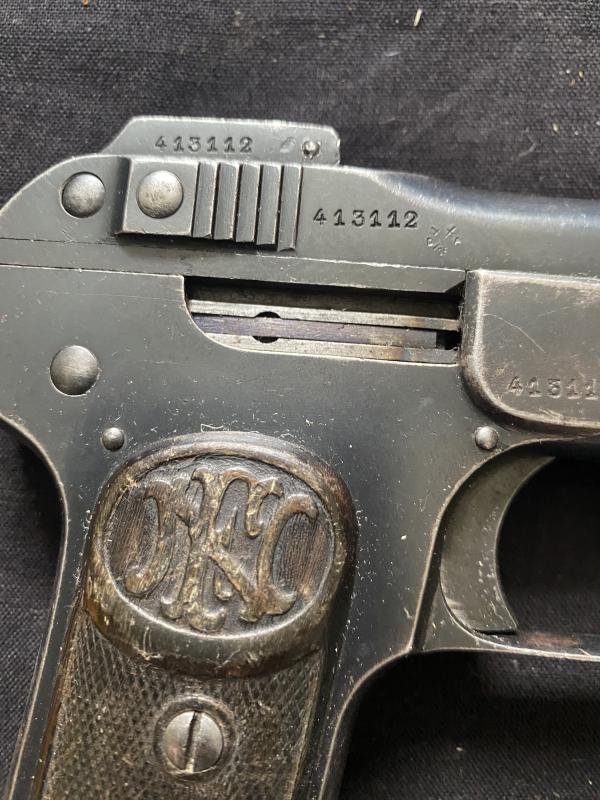 DEACTIVATED FN 1900 7.65 PISTOL (MATCHING) (UK DEACTIVATION) — image 5