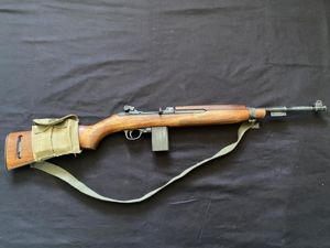 DENIX REPLICA M1 CARBINE WITH MAGAZINE POUCH